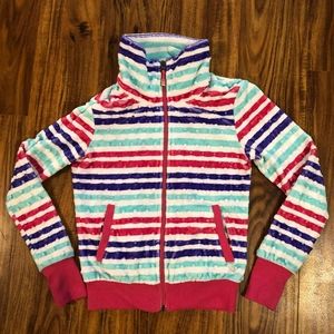 Triple flip Minky sweater